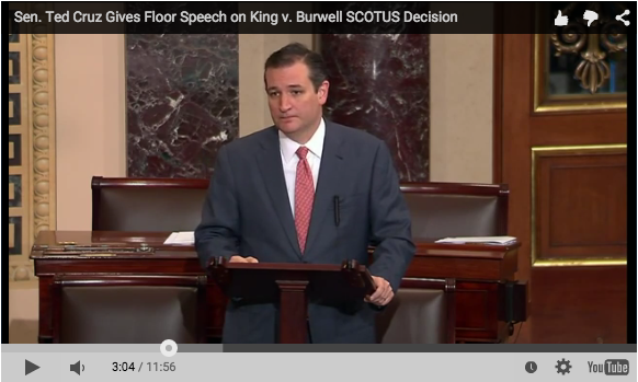 DKing v. Burwell Floor Speech