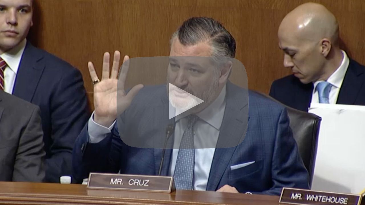 Cruz Judiciary Subcommitee