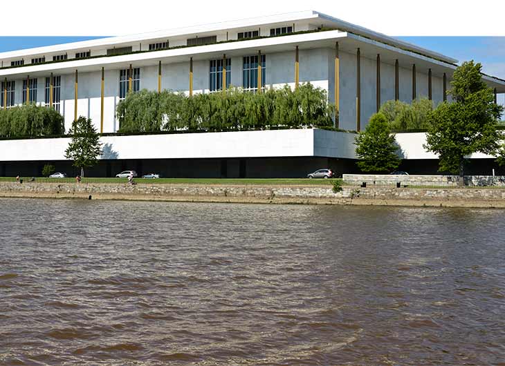 the Kennedy Center